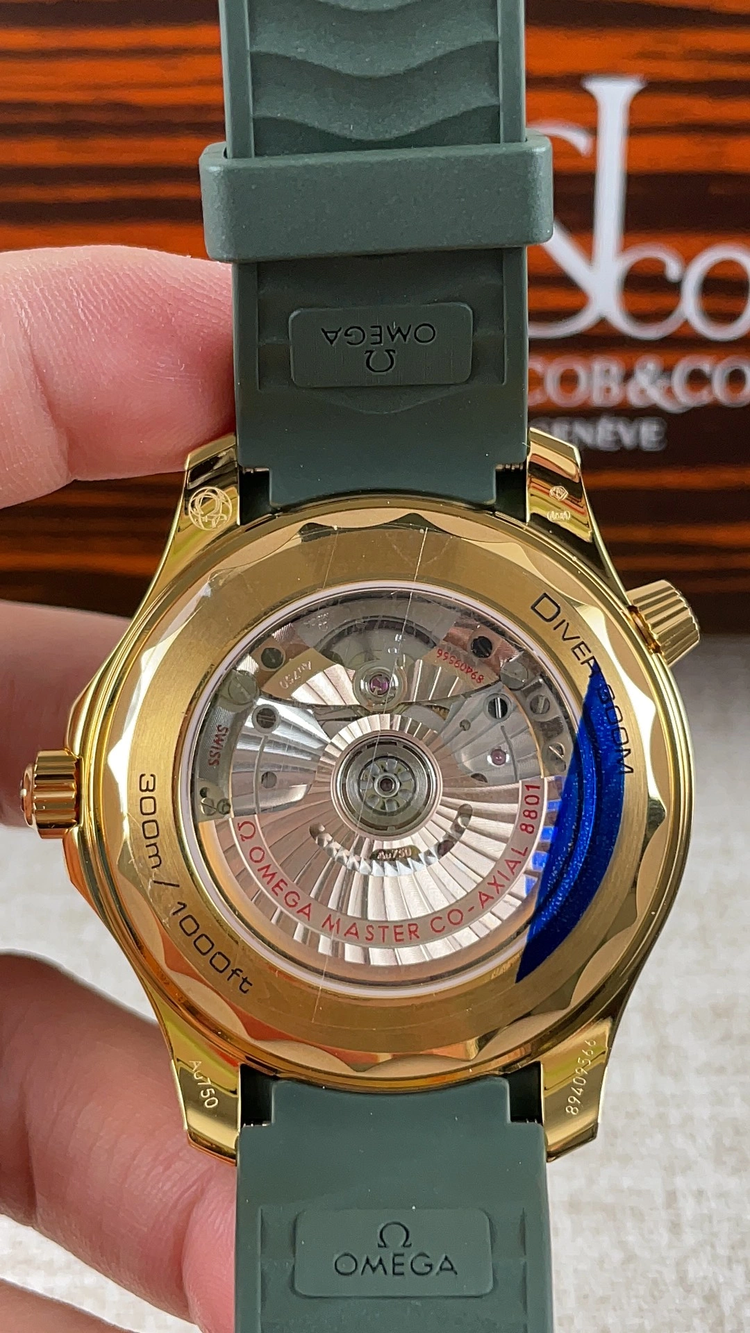 Supportive CBD Factory Omega Seamaster Diver 300M “Green & Gold” (210.62.42.20.10.001) 1:1 Super Clone – DD8800 Movement 228